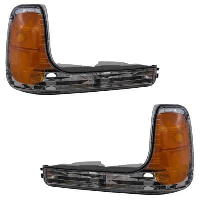 New Pair Of Parking Light Compatible With Cadillac Gmc Yukon Denali Escalade Base 8 Cyl 5.7L