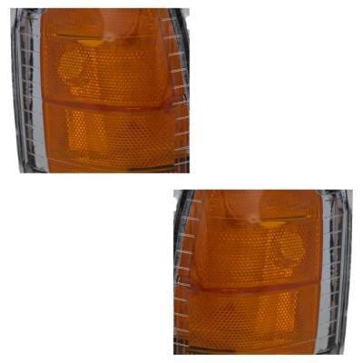 New Pair Of Parking Light Compatible With Cadillac Gmc Yukon Denali Escalade Base 8 Cyl 5.7L thumbnail 15