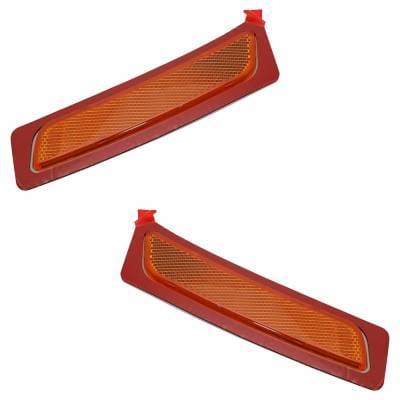 New Front Left And Front Right Bumper Reflector Compatible With Bmw 535D Base 6 Cyl 3.0L 550I Base 8 thumbnail 5