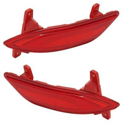 New Rear Left And Rear Right Bumper Reflector Compatible With Buick Encore All Submodels 2017-2022 thumbnail 5