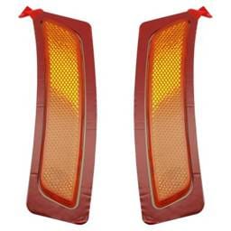 New Front Left And Front Right Bumper Reflector Compatible With Bmw 535D Base 6 Cyl 3.0L