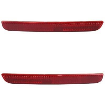 New Rear Left And Rear Right Bumper Reflector Compatible With Dodge Challenger Srt Jailbreak 8 Cyl
