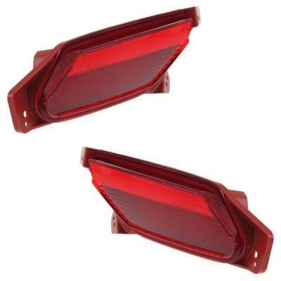 New Rear Left And Rear Right Bumper Reflector Compatible With Acura Mdx Sh-Awd Mdx Base 2014-2016 By thumbnail 5
