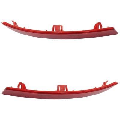 New Rear Left And Rear Right Bumper Reflector Compatible With Bmw 550I Base 8 Cyl 4.4L 550I Xdrive thumbnail 7