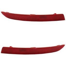New Rear Left And Rear Right Bumper Reflector Compatible With Bmw 535I Base 6 Cyl 3.0L 535D Base 6