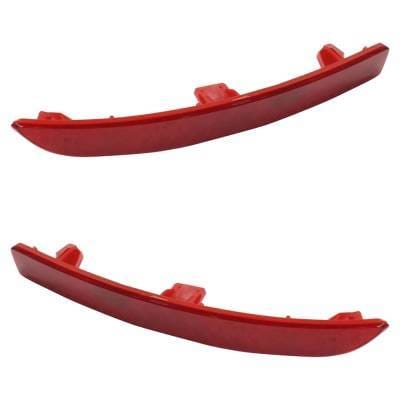 New Rear Left And Rear Right Bumper Reflector Compatible With Bmw 550I Base 8 Cyl 4.4L 535D Base 6 thumbnail 3
