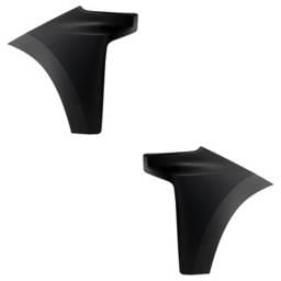 New Front Left Outer And Front Right Bumper Filler Compatible With Chevrolet Silverado 1500 Wt 6 Cyl