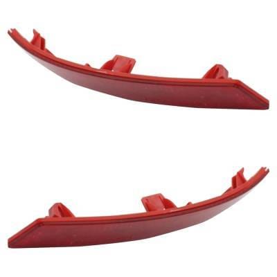 New Rear Left And Rear Right Bumper Reflector Compatible With Bmw 535D Xdrive Base 6 Cyl 3.0L thumbnail 5