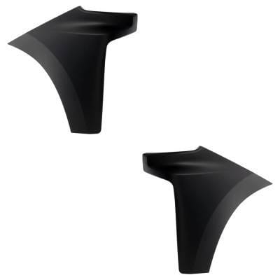 New Front Left Outer And Front Right Bumper Filler Compatible With Chevrolet Silverado 1500 Custom 4