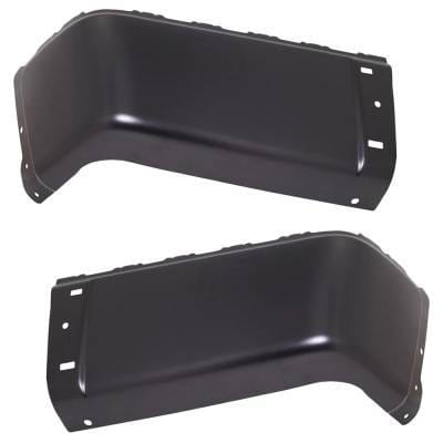 New Rear Left And Rear Right Bumper End Compatible With Chevrolet Gmc Sierra 1500 Sle 8 Cyl 4.8L