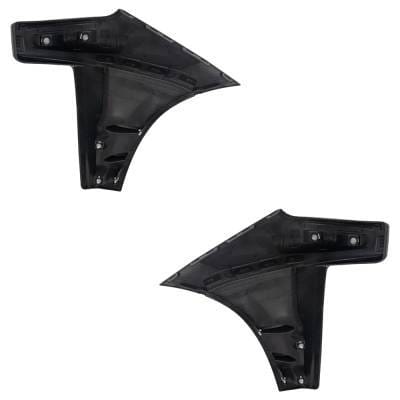 New Front Left Outer And Front Right Bumper Filler Compatible With Chevrolet Silverado 1500 Ltd Ltz thumbnail 7