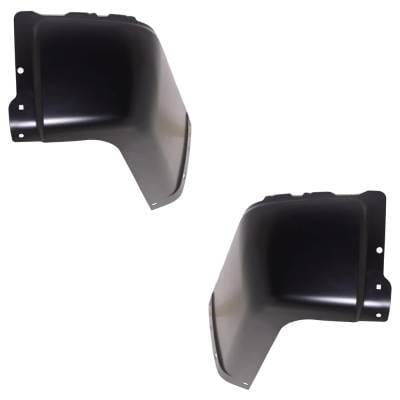 New Rear Left And Rear Right Bumper End Compatible With Chevrolet Gmc Sierra 1500 Wt 8 Cyl 4.8L thumbnail 3