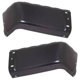 New Rear Left And Rear Right Bumper End Compatible With Chevrolet Gmc Sierra 1500 Wt 8 Cyl 4.8L