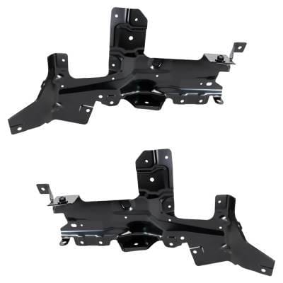 Front Left And Front Right Bumper Bracket Compatible With Chevrolet Silverado 1500 Zr2 8 Cyl 6.2L