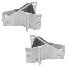 New Front Left And Front Right Bumper Bracket Compatible With Bmw 740I Base 6 Cyl 3.0L 750Li Xdrive