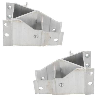 New Front Left And Front Right Bumper Bracket Compatible With Bmw 740I Xdrive Base 6 Cyl 3.0L 530I thumbnail 7
