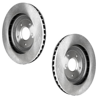 New Front Right And Front Left Brake Disc Compatible With Cadillac Chevrolet Corvette Z06 8 Cyl 5.7L thumbnail 7