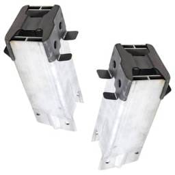 New Front Left And Front Right Bumper Bracket Compatible With Buick Chevrolet Lacrosse Touring