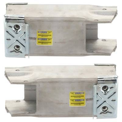 New Front Left And Front Right Bumper Bracket Compatible With Buick Chevrolet Lacrosse Leather
