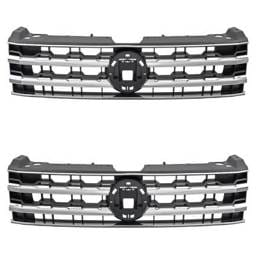 Front Left And Front Right Bumper Bracket Compatible With Chevrolet Colorado Zr2 6 Cyl 3.6L Colorado
