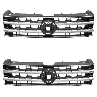 Front Left And Front Right Bumper Bracket Compatible With Chevrolet Colorado Zr2 6 Cyl 3.6L Colorado