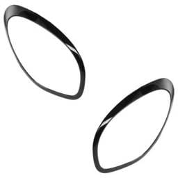 New Pair Of Headlight Bezel Compatible With Mini Cooper Countryman John Cooper Works All4 Cooper