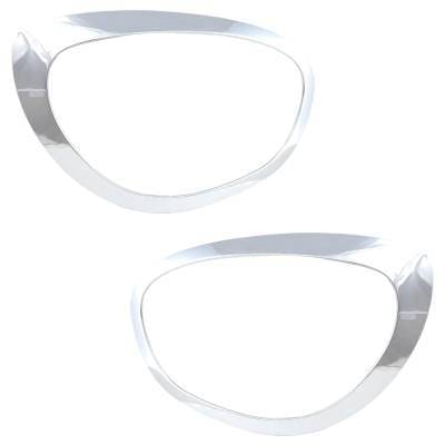 New Pair Of Headlight Bezel Compatible With Mini Cooper Countryman John Cooper Works All4 4 Cyl 2.0L thumbnail 7