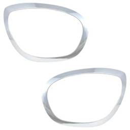 New Pair Of Headlight Bezel Compatible With Mini Cooper Countryman S E All4 3 Cyl 1.5L Cooper