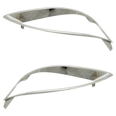 New Front Left And Front Right Headlight Bezel Compatible With Freightliner Columbia 120 6 Cyl 14.0L thumbnail 11