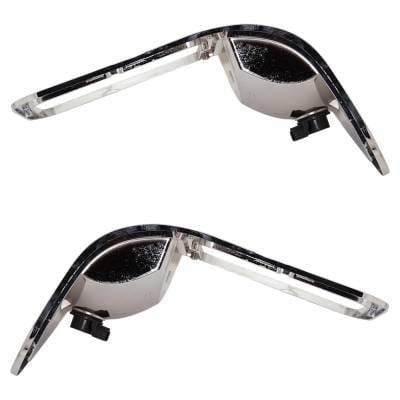 Chrome Headlight Bezel Pair With Parking Lights Compatible With 2000-2015 Ford F-650 F-750 Medium thumbnail 11