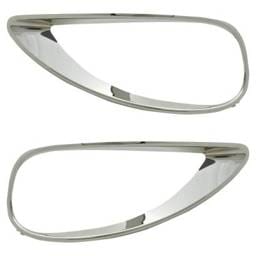 New Front Left And Front Right Headlight Bezel Compatible With Freightliner Columbia 120 4 Cyl 8.5L