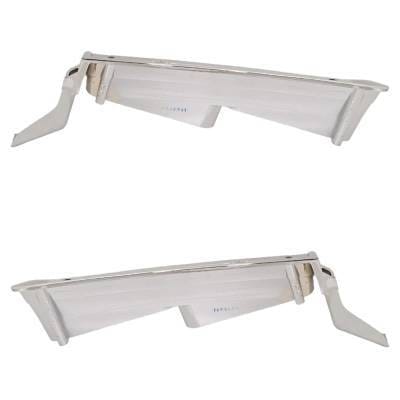 New Pair Of Headlight Bezel Compatible With Freightliner Fld120 Fld12084s 6 Cyl 15.8L Fld120 thumbnail 9