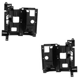 New Pair Of Headlight Bracket Compatible With Cadillac Escalade Base 8 Cyl 5.3L Escalade Base 8 Cyl