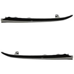 New Pair Of Grille Trim Compatible With Honda Accord Sport 2018-2020 By Ho1213125 71167Tvaa11