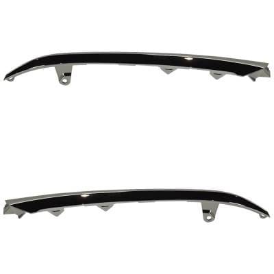 New Pair Of Grille Trim Compatible With Honda Accord Sport 2018-2020 By Ho1213125 71167Tvaa11 thumbnail 7