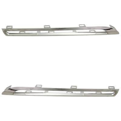 New Left Upper And Right Upper Grille Trim Compatible With Mercedes Benz Glc300 Base Glc300 4Matic thumbnail 7