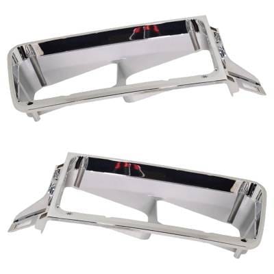 New Pair Of Headlight Bezel Compatible With Freightliner Fld120 Fld12062s 6 Cyl 12.0L Fld120 thumbnail 7