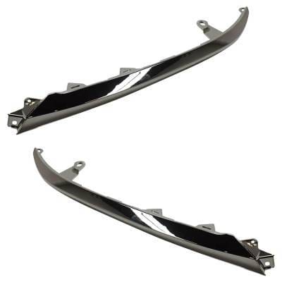 New Pair Of Grille Trim Compatible With Honda Accord Sport 2018-2020 By 71162Tvaa11 71167Tvaa11 thumbnail 3