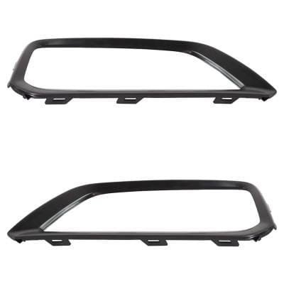 New Pair Of Headlight Bezel Compatible With Hyundai Kona Trend 4 Cyl 1.6L Kona Se 4 Cyl 2.0L thumbnail 7