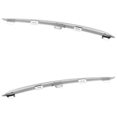 Left Upper And Right Upper Grille Trim Compatible With Mercedes Benz Gle53 Amg 4Matic 6 Cyl 3.0L thumbnail 9