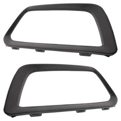 New Pair Of Headlight Bezel Compatible With Hyundai Kona Essential 4 Cyl 2.0L Kona Ultimate 4 Cyl thumbnail 3