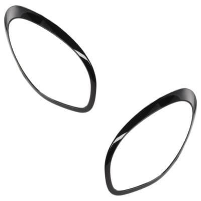 New Pair Of Headlight Bezel Compatible With Mini Cooper Countryman S All4 Cooper Countryman S