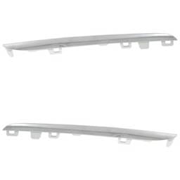 New Left Upper And Right Upper Grille Trim Compatible With Mercedes Benz C400 4Matic C300 Base