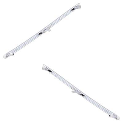 New Left Upper And Right Upper Grille Trim Compatible With Honda Accord Ex 4 Cyl 2.4L Accord Lx 4 thumbnail 7