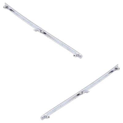 New Left Upper And Right Upper Grille Trim Compatible With Honda Accord Ex 4 Cyl 2.4L Accord Touring thumbnail 13