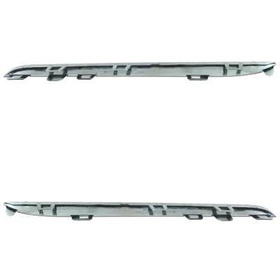 New Left Upper And Right Upper Grille Trim Compatible With Mercedes Benz C400 4Matic C300 Base thumbnail 9