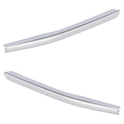 New Pair Of Grille Trim Compatible With Hyundai Accent Value Edition Accent Gls 2015-2017 By thumbnail 3