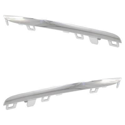 New Left Upper And Right Upper Grille Trim Compatible With Mercedes Benz C300 4Matic C400 4Matic thumbnail 5