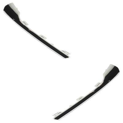 New Pair Of Grille Trim Compatible With Hyundai Elantra L 4 Cyl 2.0L Elantra Touring Gl 4 Cyl 2.0L thumbnail 3
