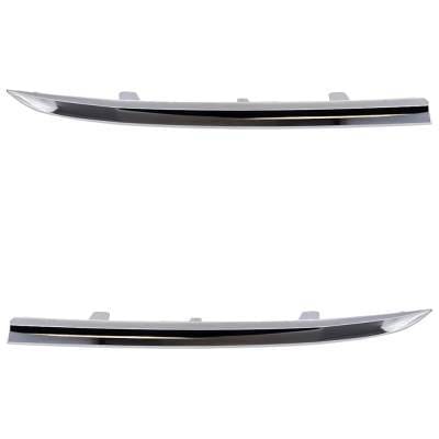New Pair Of Grille Trim Compatible With Honda Cr-V Ex-L Cr-V Lx 2012-2014 By Ho1212108 Ho1213108